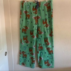 Rudolph the red nose reindeer sleep pants